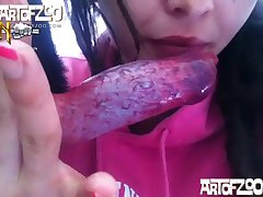 Frightened Her. Their Cocks Were Enormous And There